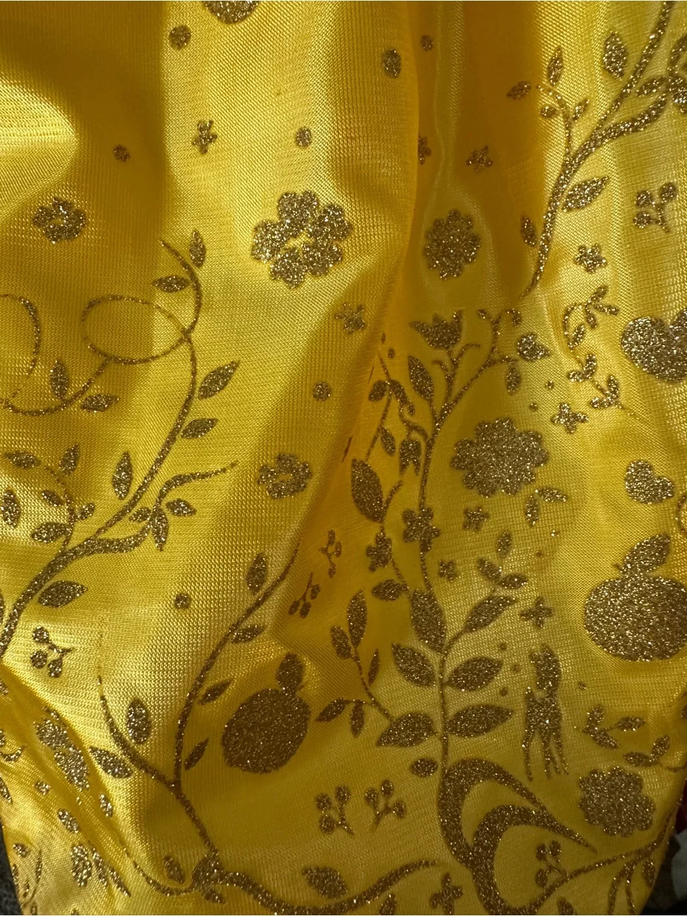 Classic Snow White Yellow & Blue Kids Costume Dress Girls Size 4-6 ***Like New
